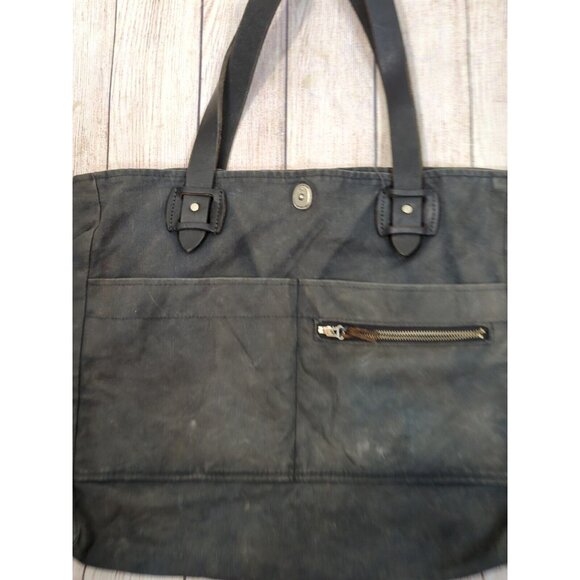 Tanner Goods Men's Canvas Leather Tote Travel Bag Made in USA - Picture 4 of 11